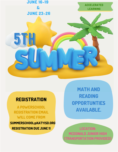 5th Grade Summer School